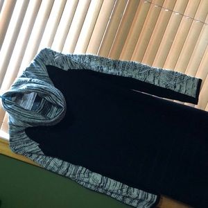 Scoop wool dress sweater